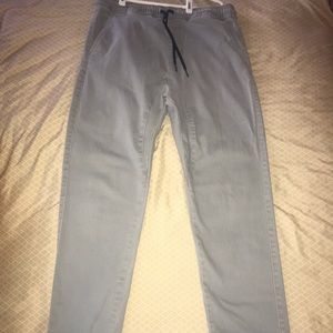 Men’s twill joggers